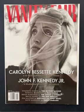 Carolyn Bessette Kennedy Vanity Fair Cover September 1999